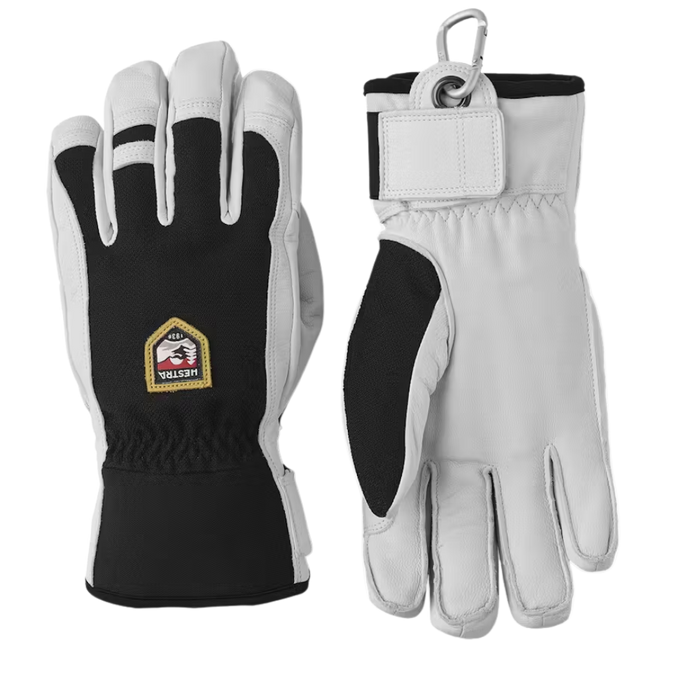 Hestra - Army Leather Patrol - 5 finger - Black - Handschuh