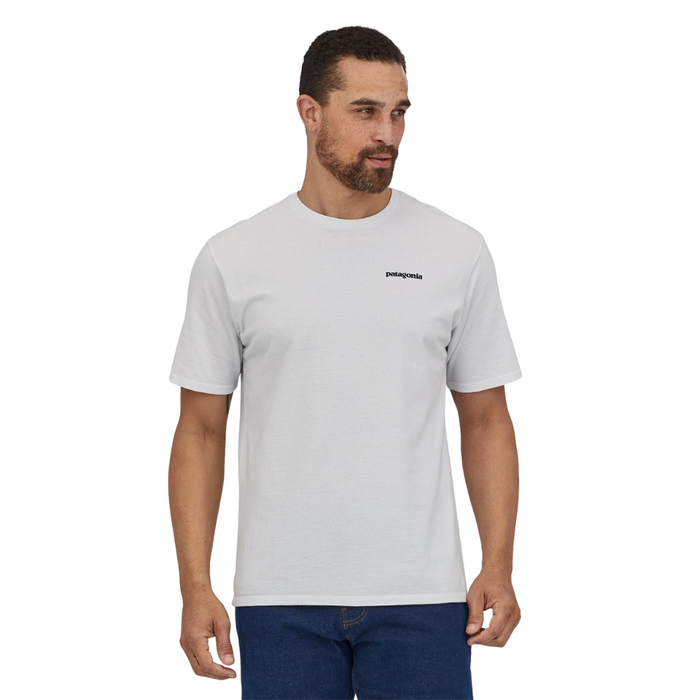 Patagonia - Ms P-6 Logo Responsibili-Tee - White - T-Shirt
