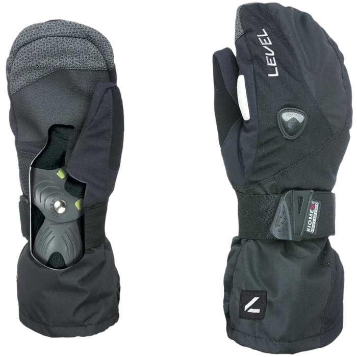 Level - Fly Mitt - Black - Handschuh