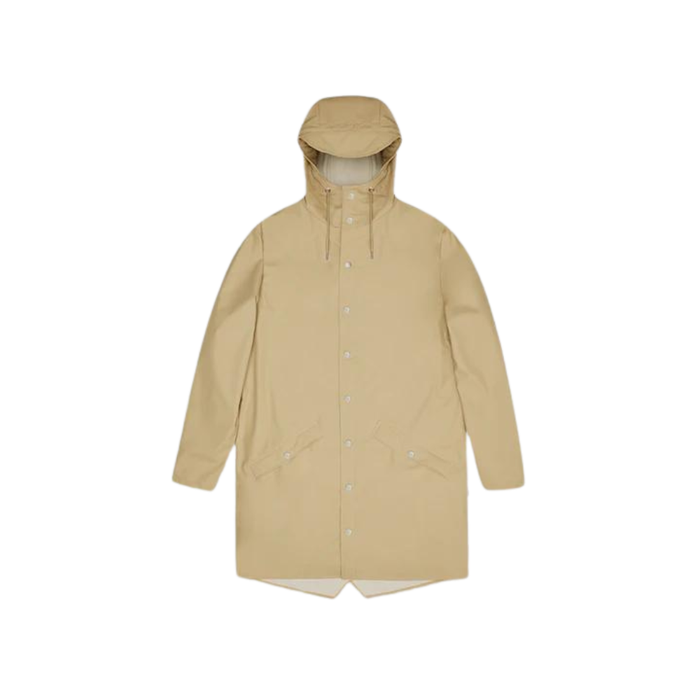 Rains - Long Jacket W3 - 24 Sand - Regenjacke