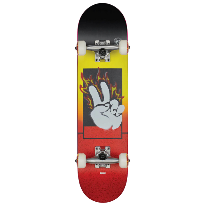 Globe - Kids Alight Mini - Black Maple/Red - Skateboard-Complete
