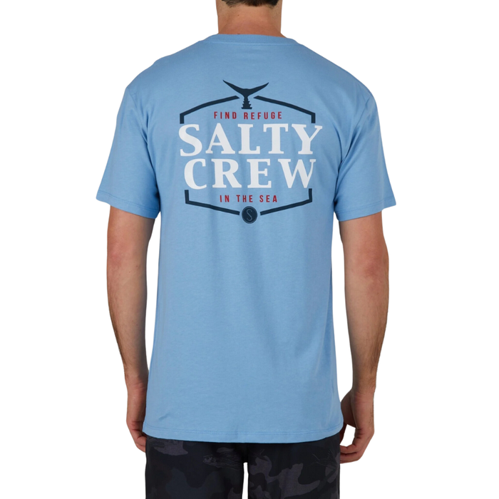 Salty Crew - SKIPJACK PREMIUM S/S TEE - MARINE BLUE - T-Shirt