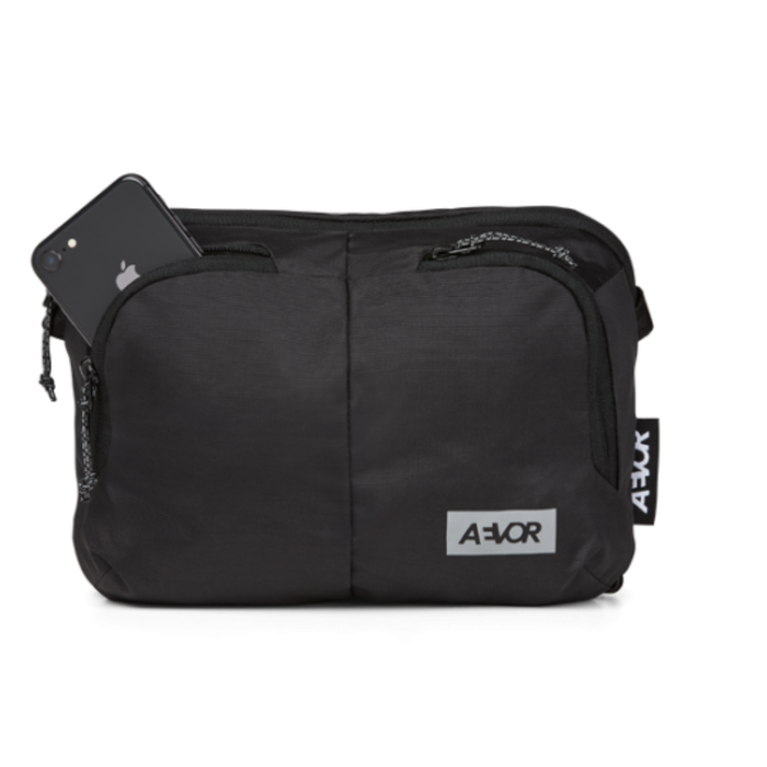 Aevor - Sacoche Bag  - Ripstop Black - Hip Bag