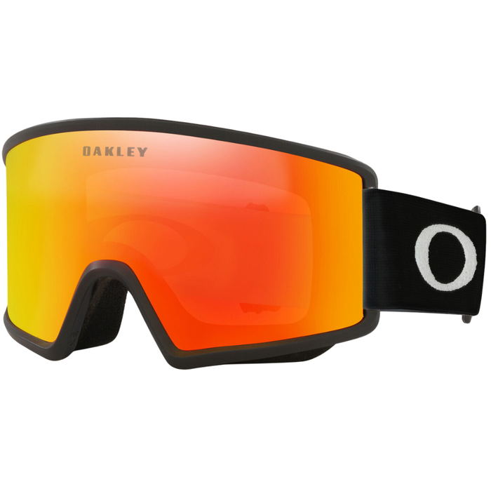 Oakley - TARGET LINE M - mat blk fire irid - Schneebrille verspiegelt