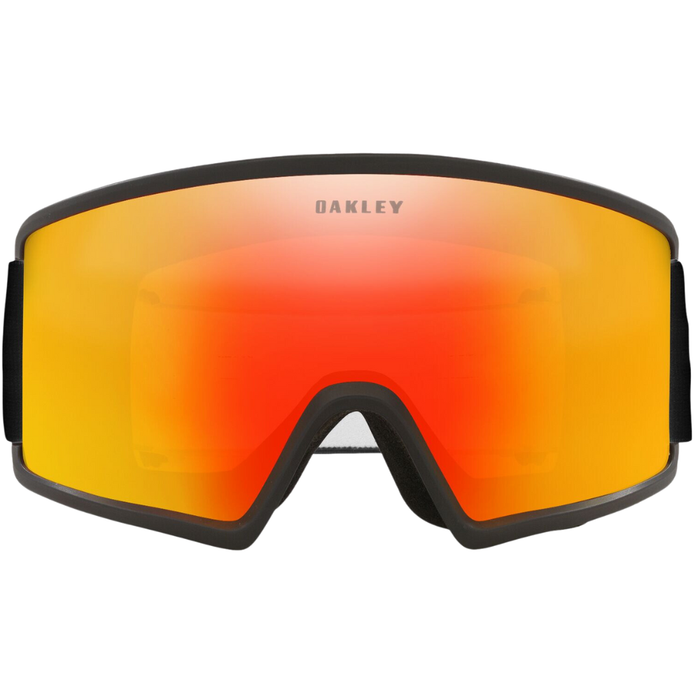 Oakley - TARGET LINE M - mat blk fire irid - Schneebrille verspiegelt