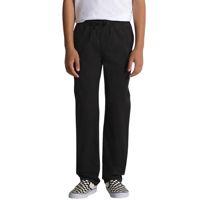 Vans - BY RANGE ELASTIC WAIST PANT BOYS - BLACK - Straight Fit Pant