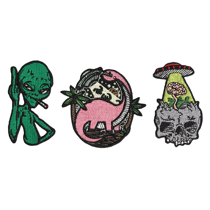 Moreboards - MB Patchset - Alien Ass - Mehr Accessoires