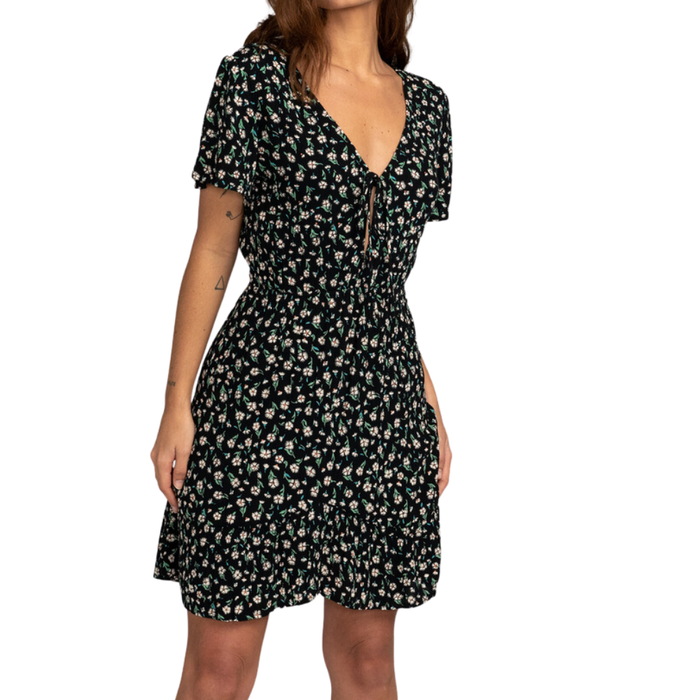 Billabong - DAY TRIPPIN - OFF BLACK - Kleid Kurz