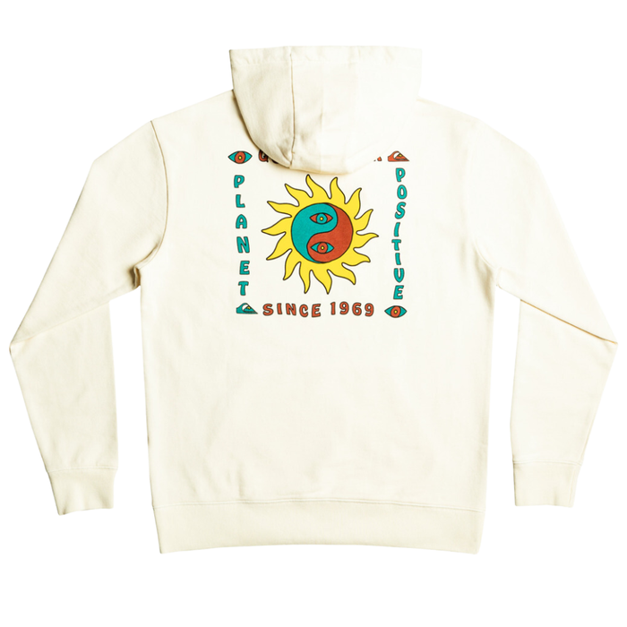Quiksilver - PLANET POSITIVE HOODIE - BIRCH - Kapuzenpulli