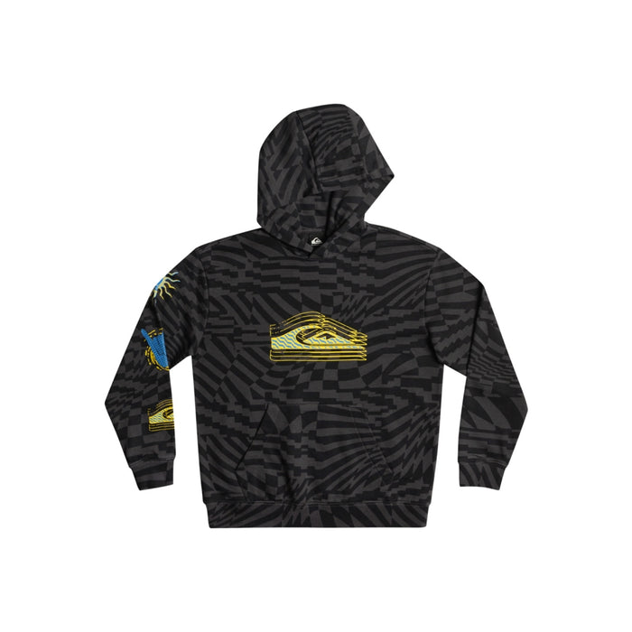 Quiksilver - RADICAL TIMES HOOD YOUTH - BLACK RADICAL TIMES 231 - Kapuzenpulli