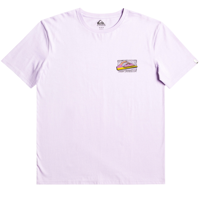 Quiksilver - RETRO FADE SS - PASTEL LILAC - T-Shirt