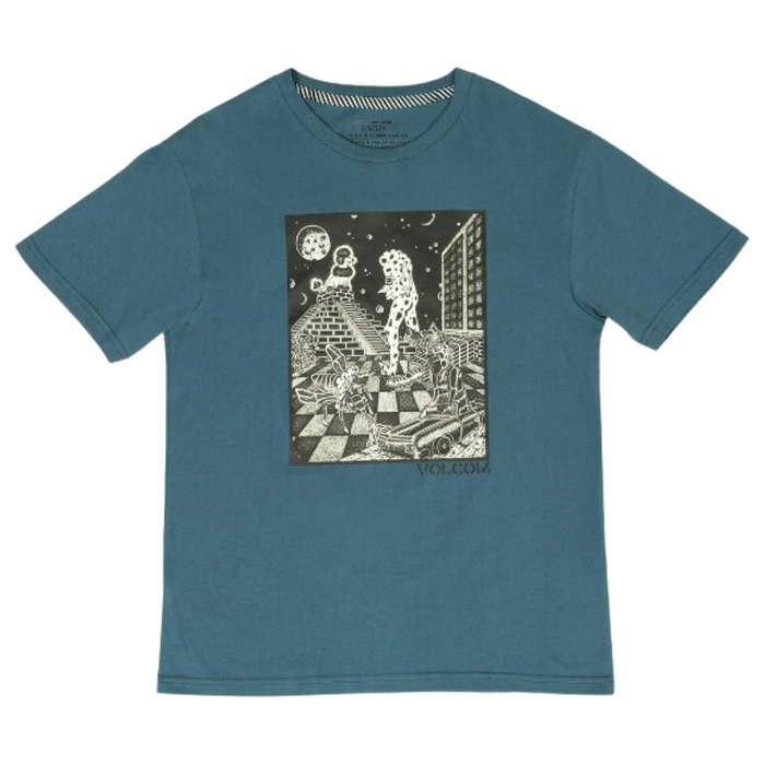 Volcom - STONE ENCHANTMENT SST - CRUZER BLUE - T-Shirt