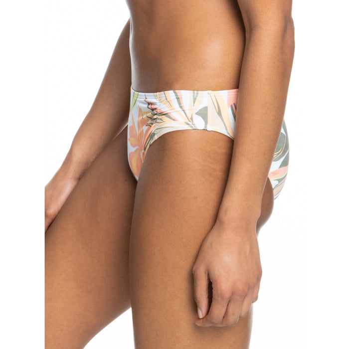 Roxy - PT BEACH CLASSICS HIPSTERBASIC - BRIGHT WHITE SUBTLY SALTY FLAT - Bikini Hose