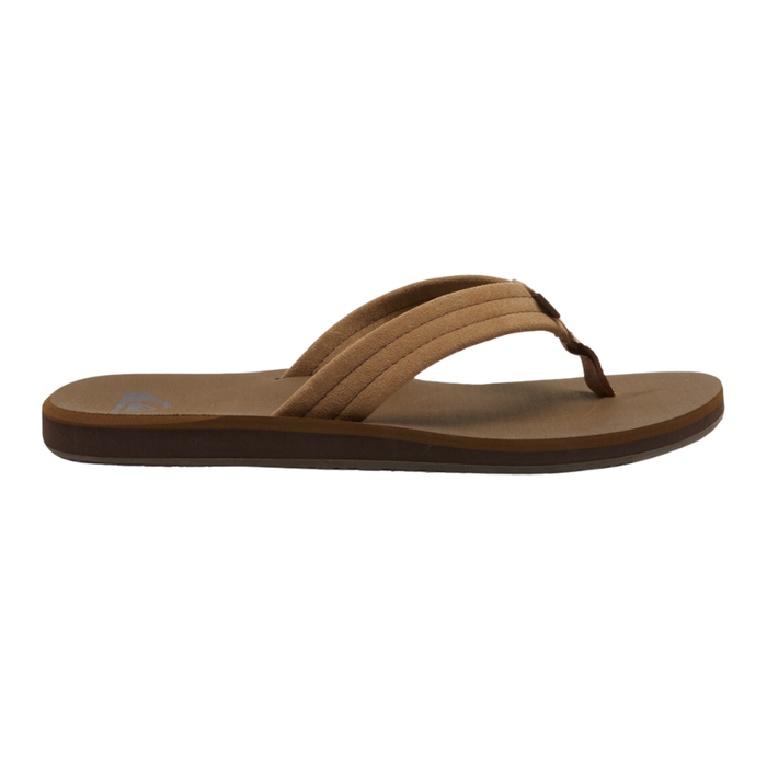 Quiksilver - Carver Suede Core - Tan 1 - Flip Flop