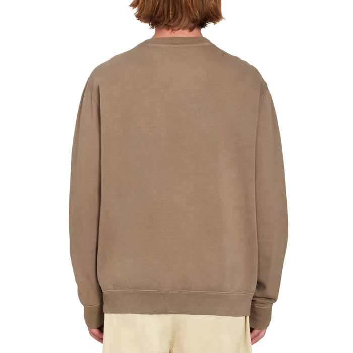 Volcom - COMPSTONE CREW FLEECE - MUD - Crew Sweater