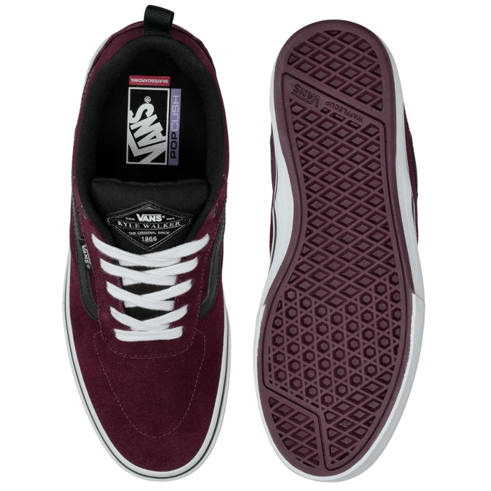 Vans - MN Kyle Walker - PORT/TRUE WHITE - Skateschuh