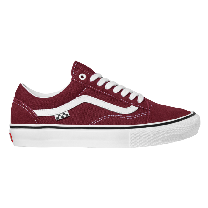 Vans - MN Skate Old Skool - PORT/TRUE WHITE - Skateschuh