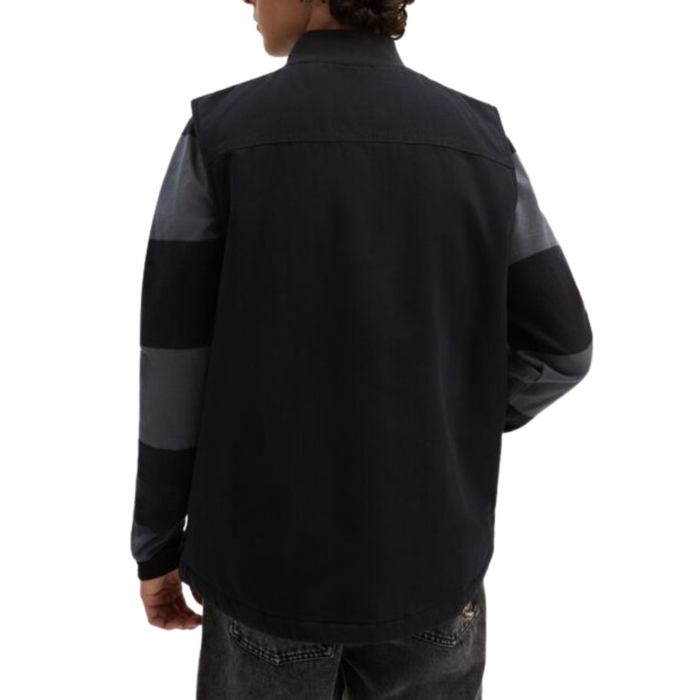 Vans - PLAID TALBOT VEST - BLACK/TAOS TAUPE - Weste