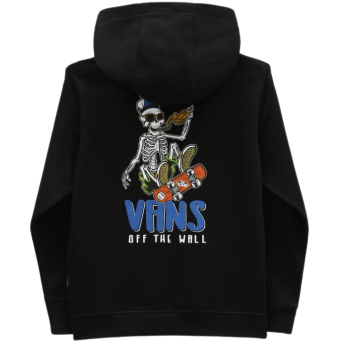 Vans - SKULL SLICES PO - BLACK - Kapuzenpulli
