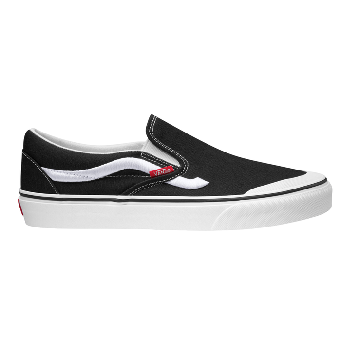 Vans - Classic Slip-On 138 - BLACK/TRUE WHITE - Slipper