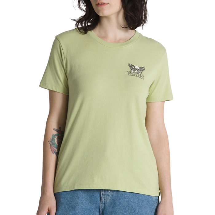 Vans - SKULLFLY CREW - WINTER PEAR - T-Shirt
