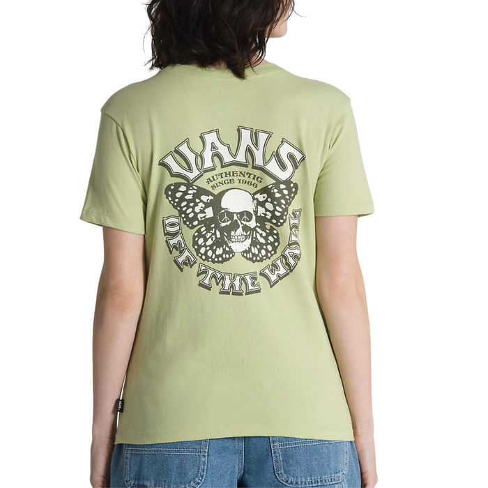 Vans - SKULLFLY CREW - WINTER PEAR - T-Shirt