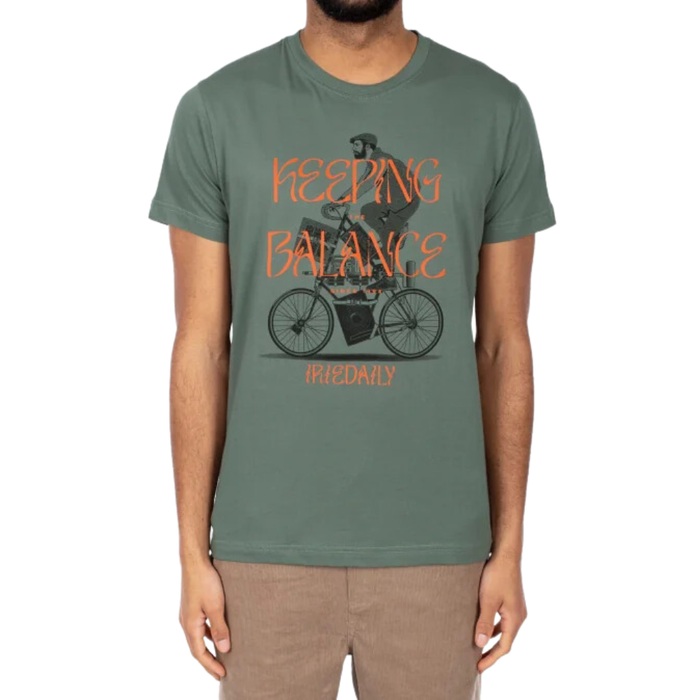 Iriedaily - Balance Bike Tee  - jungle green - T-Shirt