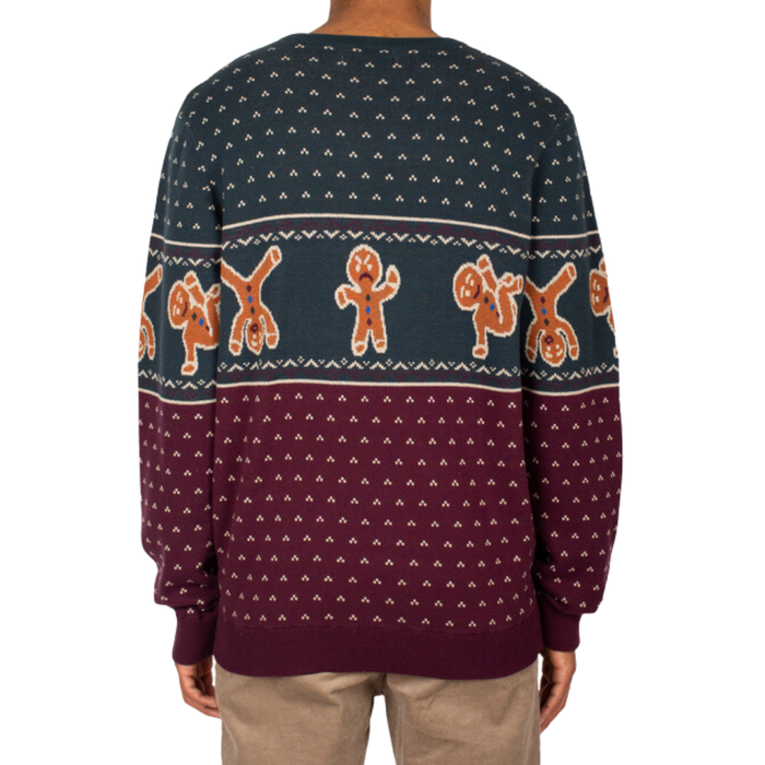 Iriedaily - Cookieman Knit  - green red - Pullover