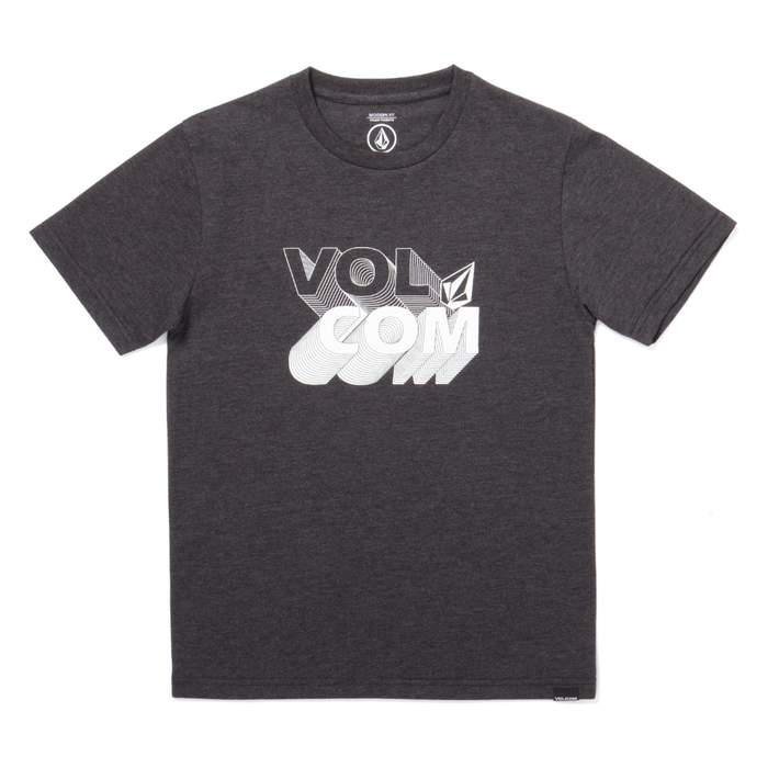 Volcom - STONE SHIFTY SST - DARK BLACK HEATHER - T-Shirt
