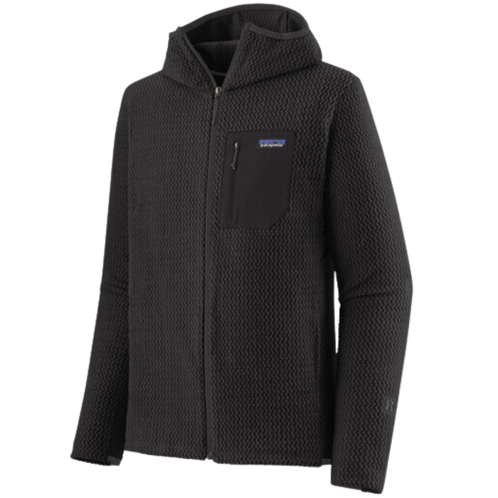 Patagonia - Ms R1 Air Full-Zip Hoody - Black - 2nd Layer Fleece Outdoor