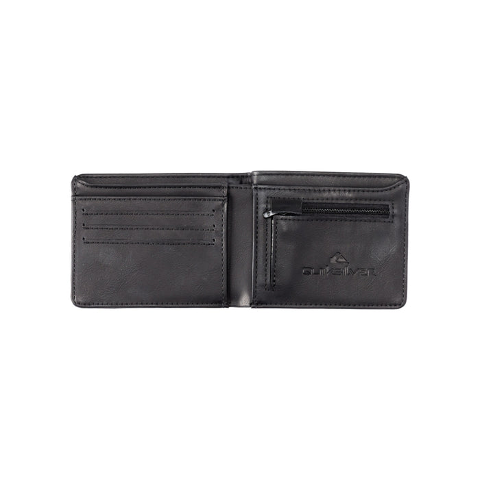 Quiksilver - SLIM RAYS - BLACK - PU-Geldtasche