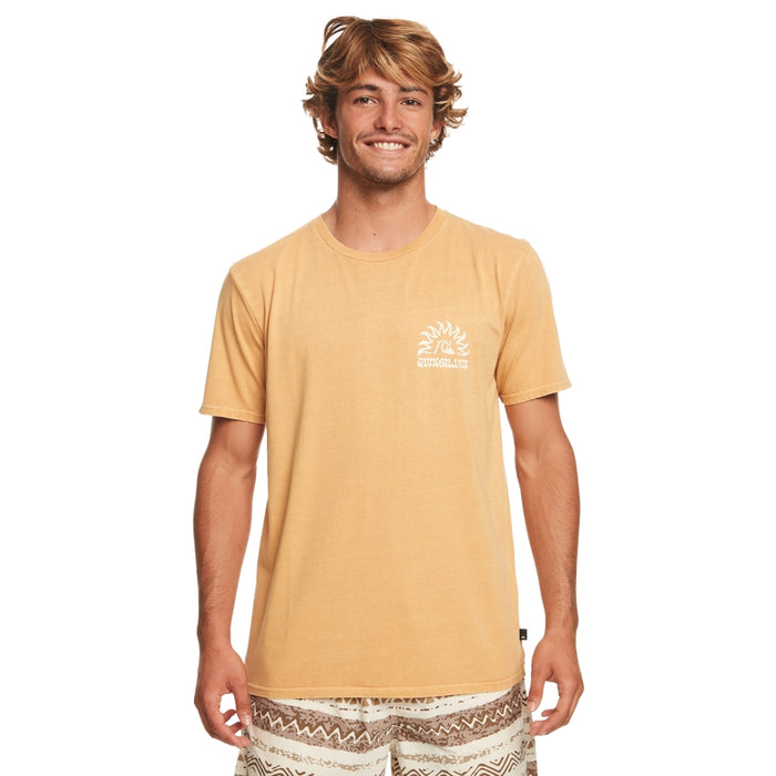 Quiksilver - EARTHYTYPE  - MUSTARD - T-Shirt