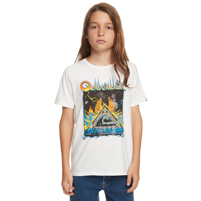 Quiksilver - QSROCKIN  - WHITE - T-Shirt