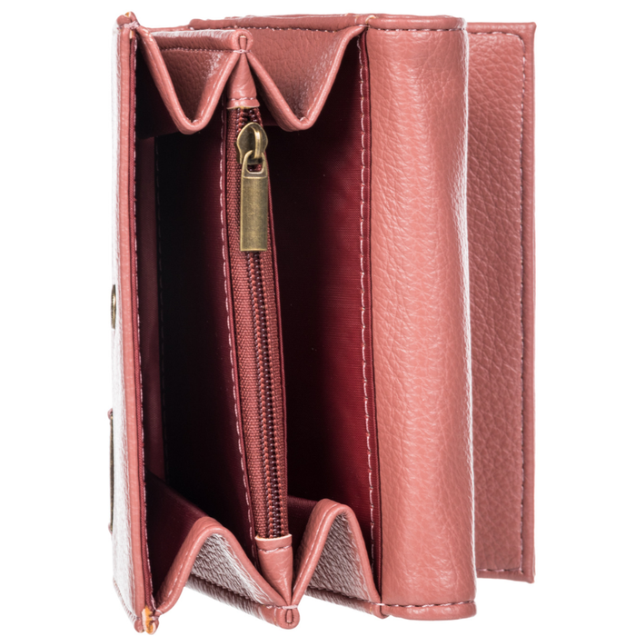 Roxy - SIDERAL LOVE  WLLT MMS0 - CEDAR WOOD - PU-Geldtasche