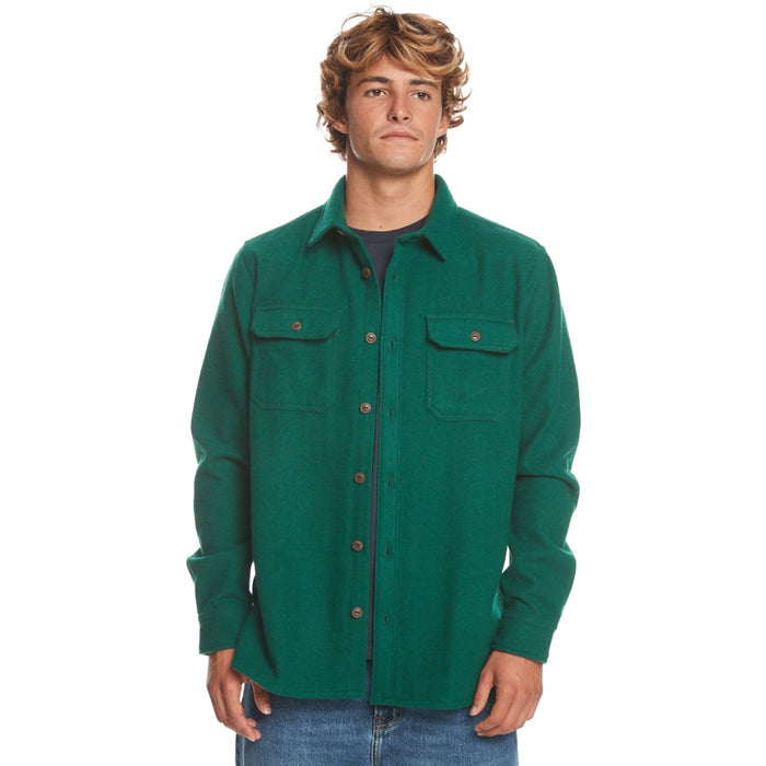 Quiksilver - SALTERHILL  - GREENER PASTURES - Langarmhemd
