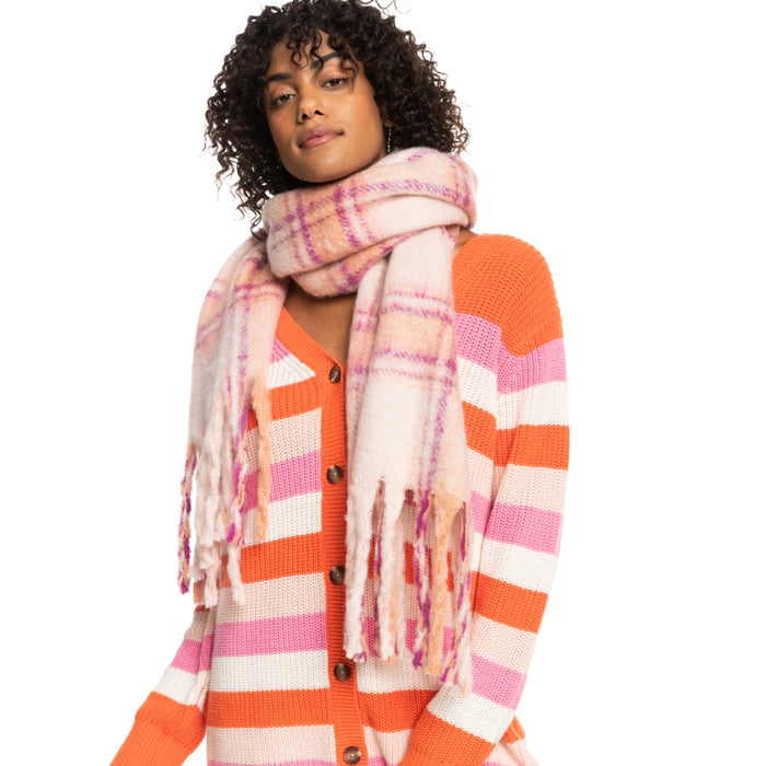 Roxy - CUTE BLUSH  NKWR NHT1 - DUSTY CORAL DECKE PLAID - Schal