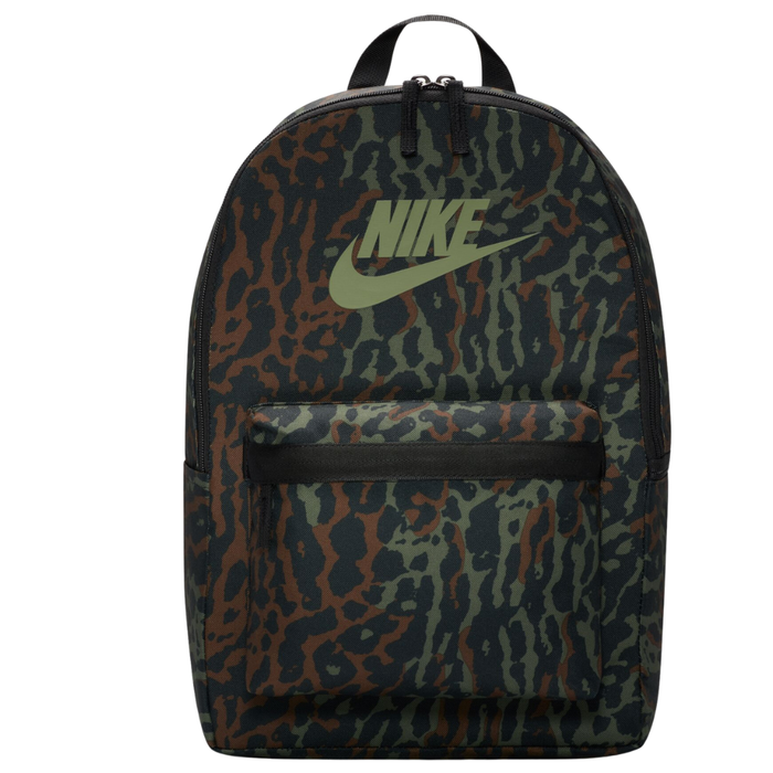 Nike - Nike Heritage - BLACK/BLACK/OIL GREEN - Rucksack