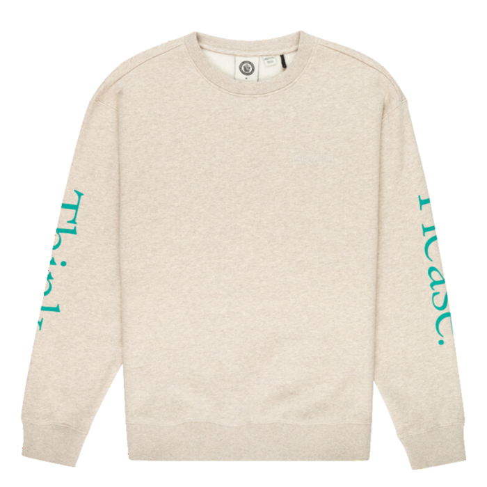 Element - SBXE PLEASE  OTLR  - Oatmeal Heather - Crew Sweater