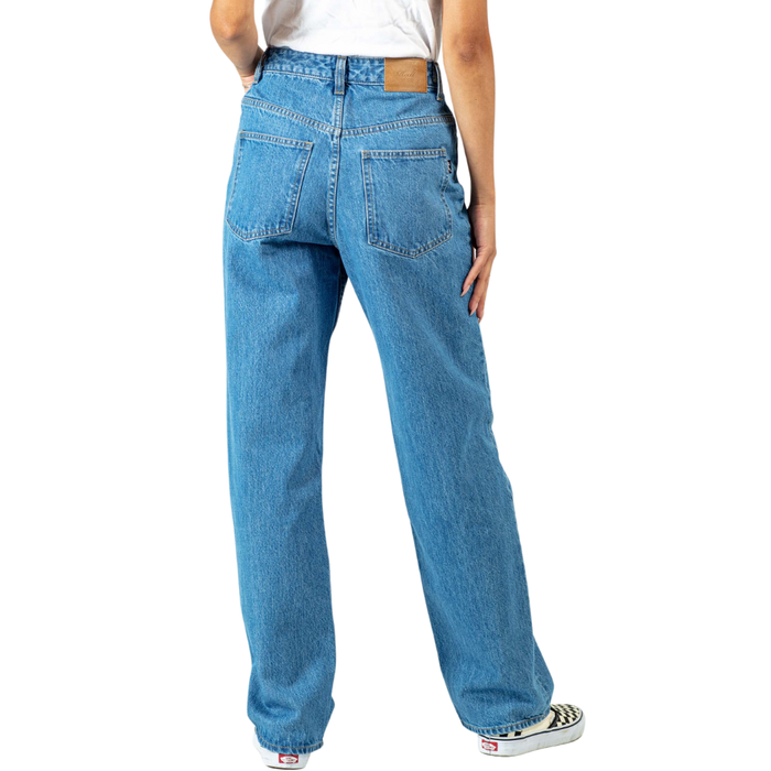 Reell - Women Betty Baggy - Origin Mid Blue - Baggy Fit Jeans