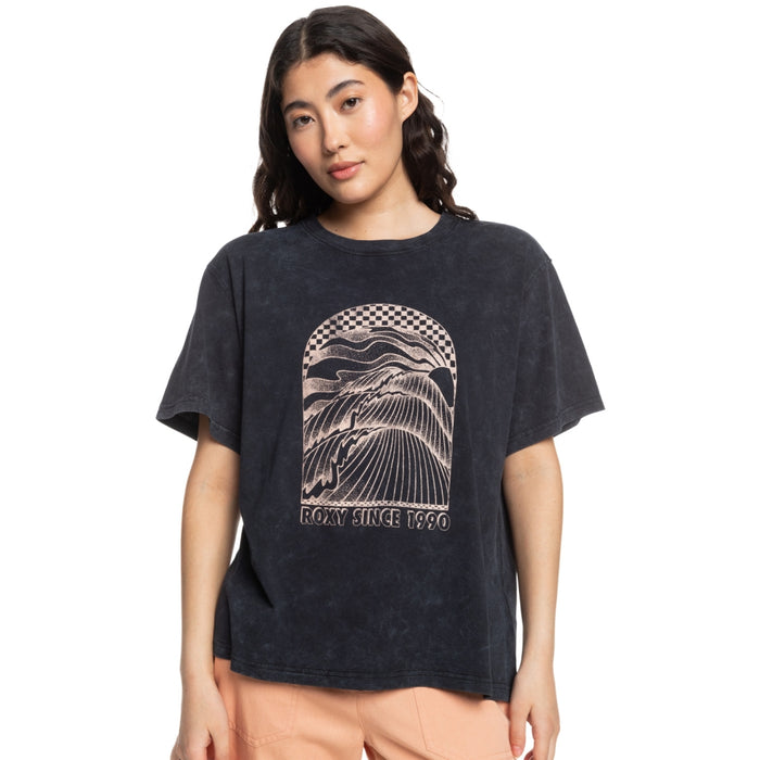 Roxy - MOONLIGHT SUNSET B - ANTHRACITE - T-Shirt