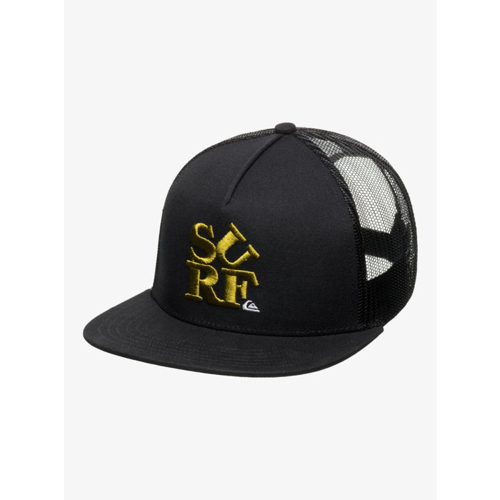 Quiksilver - OASIS TRUCKER - BLACK - Trucker Cap