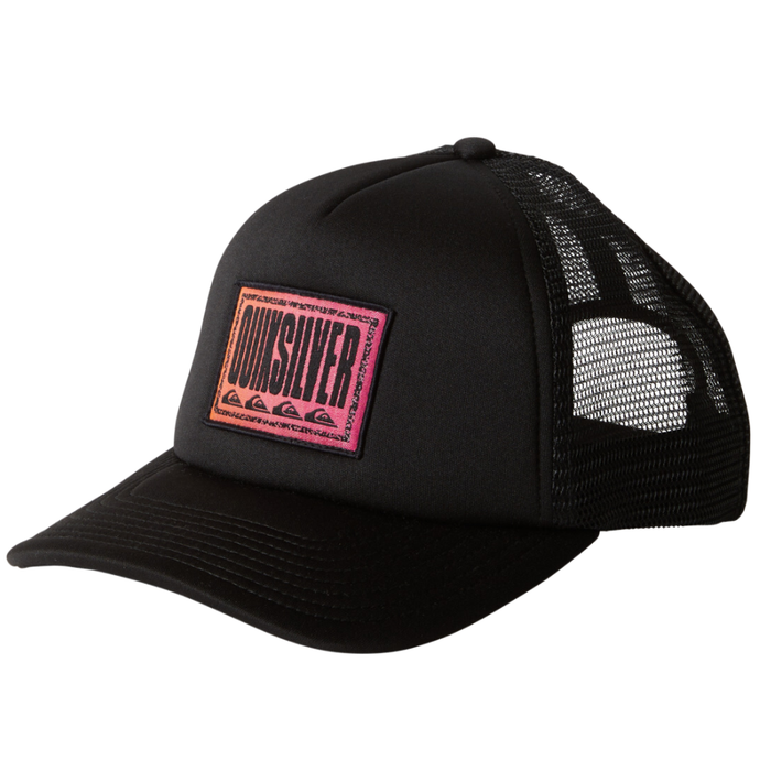 Quiksilver - SLAB SCRATCH YOUTH - BLACK - Trucker Cap