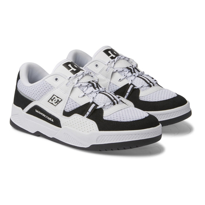 DC - CONSTRUCT - BLACK/WHITE - Skateschuh