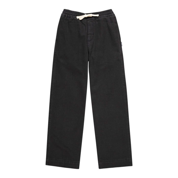 Element - CHILLIN PANT YOUTH - WASHED BLACK - Baggy Fit Pant