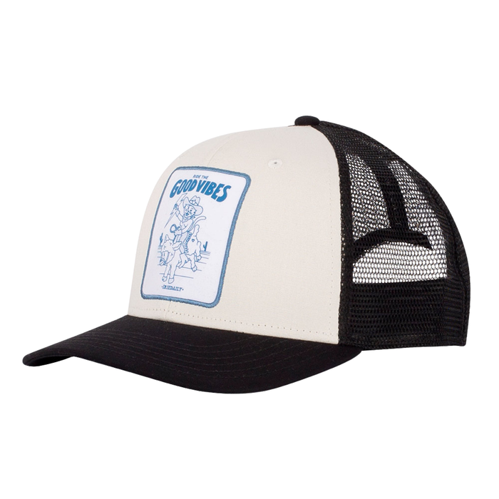Iriedaily - Good Vibes Meshcap  - black - Trucker Cap