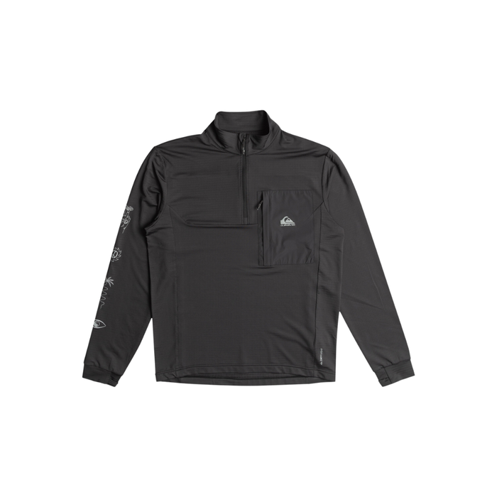 Quiksilver - GET READY HZ - TARMAC - Fleece Sweater