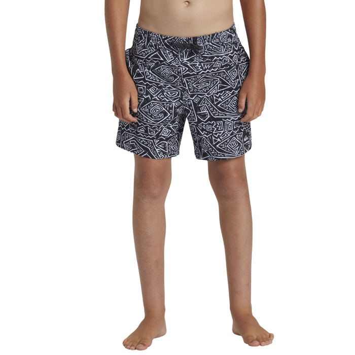 Quiksilver - SURFSILK MIX VOLLEY YTH 14 - BLACK - Boardshort