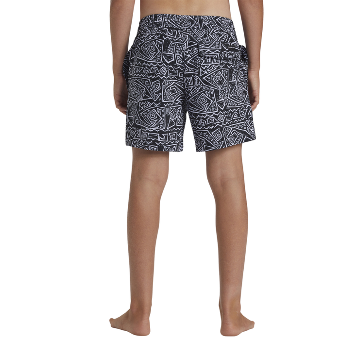 Quiksilver - SURFSILK MIX VOLLEY YTH 14 - BLACK - Boardshort