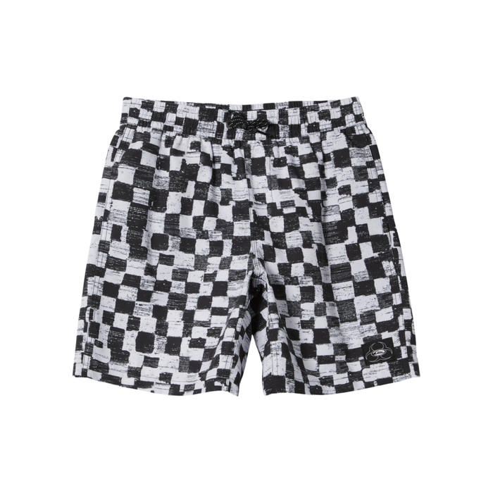 Quiksilver - EVERYDAY CHECKERS VLY YTH 15NB - BLACK - Boardshort