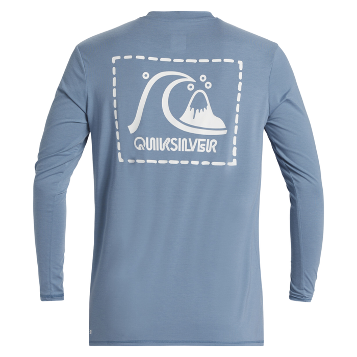 Quiksilver - DNA SURF TEE LS - BLUE SHADOW - Lycra Shirt